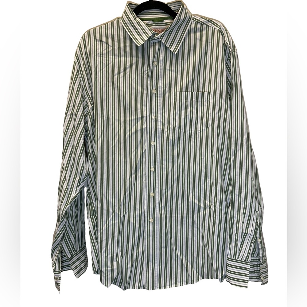 THOMAS PINK MEN’s STRIPED DRESS SHIRT Button down
